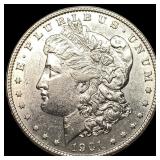 1901-S Silver Morgan Dollar CHOICE AU