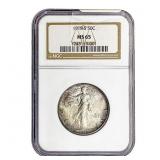 1918-S Walking Liberty Half Dollar NGC MS65
