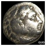 Macedonian Kingdom Alexander III Type Silver Drac