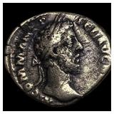 Roman Empire Commodus 180-196 AD Silver Denarius