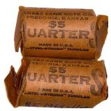 [40 Coins] Mixed Date Silver Washington Quarters