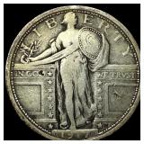 1917 Type 1 Standing Liberty Quarter LIGHTLY  CIR
