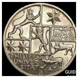 1927 Germany Silver 5 Mark CHOICE PROOF