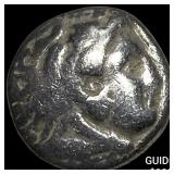 Macedonian Kingdom Alexander III Type Silver Drac