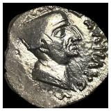 Ancient Indian Nahapana 78-40 BC Silver Drachm CL