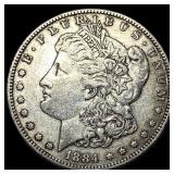 1884-O Silver Morgan Dollar NEARLY UNCIRCULATED