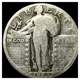 1927-S Silver Standing Liberty Quarter NICELY CIRC