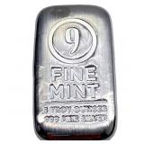 5 Troy oz Silver Bar Fine Mint