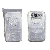 [2]5 T oz Silver Bar Morgan/Silver Eagle Design