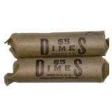 [100 Coins] Mixed Date Silver Roosevelt Dimes