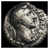 Roman Empire Antoninus Pius 138-161 AD Silver Den
