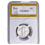 1920 Standing Liberty Quarter PGA MS65