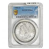 1880-O Morgan Silver Dollar PCGS MS63