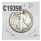 1921-D Walking Liberty Half Dollar