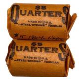 [40 Coins] Mixed Date Silver Washington Quarters