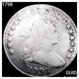 1798 Draped Bust Dollar NICELY CIRCULATED