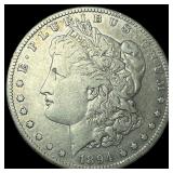 1894-S Silver Morgan Dollar NEARLY UNCIRCULATED