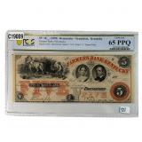 18_[1859] $5 Farmers Bank of KY Remainder GEM UNC