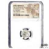 Gaul, Massalia2nd-1st Centuries BC AR Drachm 2.7g
