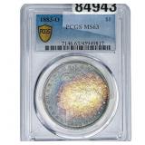 1883-O Morgan Silver Dollar PCGS MS63