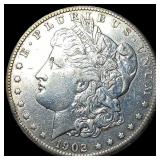 1902-S Silver Morgan Dollar CLOSELY  UNCIRCULATED