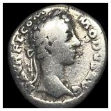 Roman Empire Commodus 180-196 AD Silver Denarius