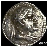 Greco-Bactria Eucratides I 171-145 BC Silver Obol