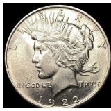 1922 Silver Peace Dollar UNCIRCULATED