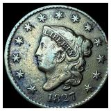 1827 Coronet Head Large Cent HIGH GRADE