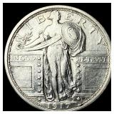1917 Type 1 Standing Liberty Quarter CLOSELY  UNC