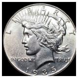 1935 Silver Peace Dollar UNCIRCULATED