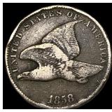 1858 Copper-Nickel Flying Eagle Cent HIGH GRADE