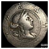 Roman Protectorate of Macedon 167-149 BC Silver T