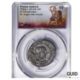 Roman Antioch Philip I 244-249 AD Bi-Tetradrachm