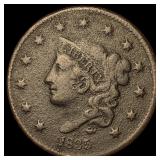 1825 Coronet Head Large Cent HIGH GRADE