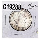 1915-S Barber Half Dollar