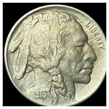 1913-D Type 1 Buffalo Nickel Type 2 CHOICE AU