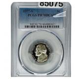 1977-S Jefferson Nickel PCGS PR70 DCAM