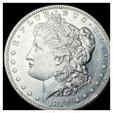 1884-S Silver Morgan Dollar CLOSELY UNCIRCULATED