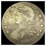 1829 Capped Bust Half Dollar NICELY  CIRCULATED