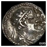 Greco-Bactria Eucratides I 171-145 BC Silver Obol