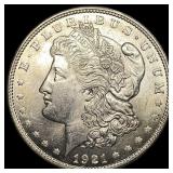 1921 Silver Morgan Dollar CHOICE BU