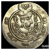 Tabaristan 780-796 AD Silver Hemidrachm UNCIRCULA