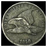 1858 Copper-Nickel Flying Eagle Cent HIGH GRADE