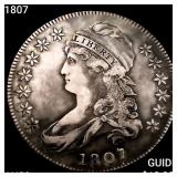 1807 Capped Bust Half Dollar CLOSELY UNCIRCULATED