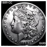 1889-CC Morgan Silver Dollar NEARLY UNCIRCULATED