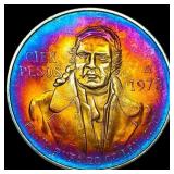 1978 Mexico Silver 100 Pesos Monster Toned UNCIRCU