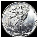 1943-S Silver Half Dollar CHOICE BU