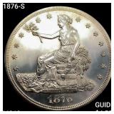 1876-S Silver Trade Dollar CHOICE BU
