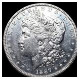 1887 Morgan Silver Dollar UNCIRCULATED